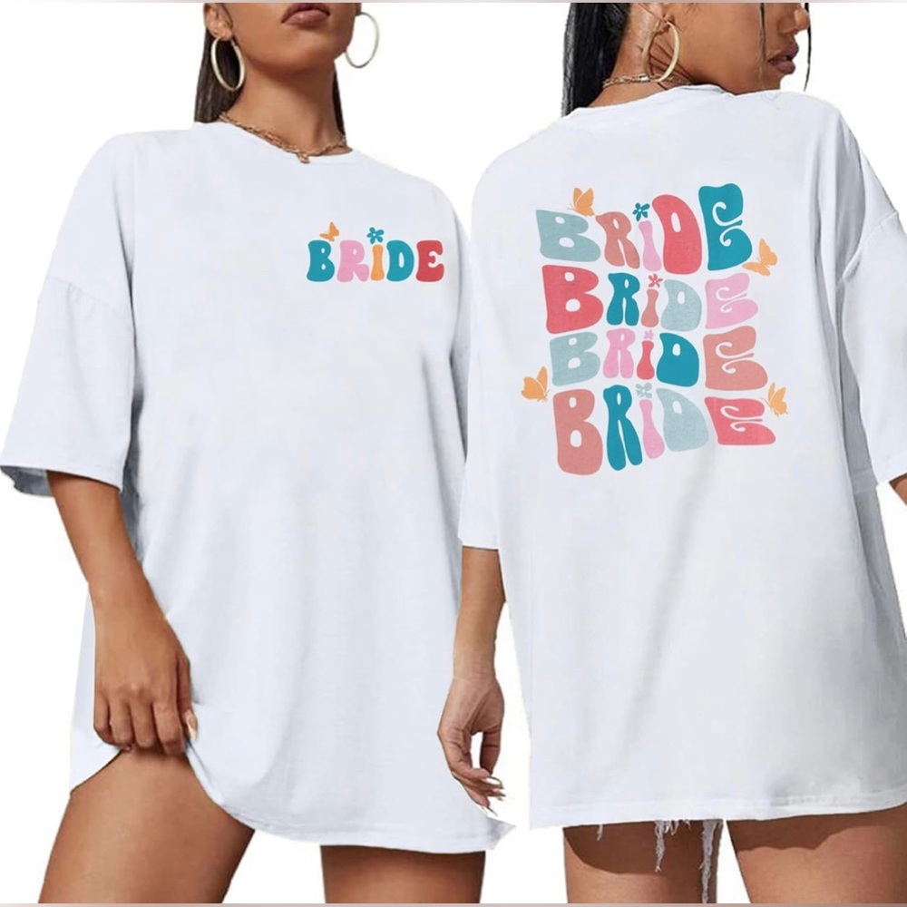 White Bride Graphic T-Shirt